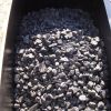 Coal bin on demo trailer