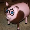 Pig with glasses