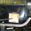 Inside gas forge