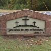 Church sign back