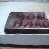 Hard plate {machined to .0035" flatness} Hard 40RC side