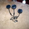 Floor candle/plant stand
