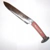 Rail road spike knife w/ purple heart handles