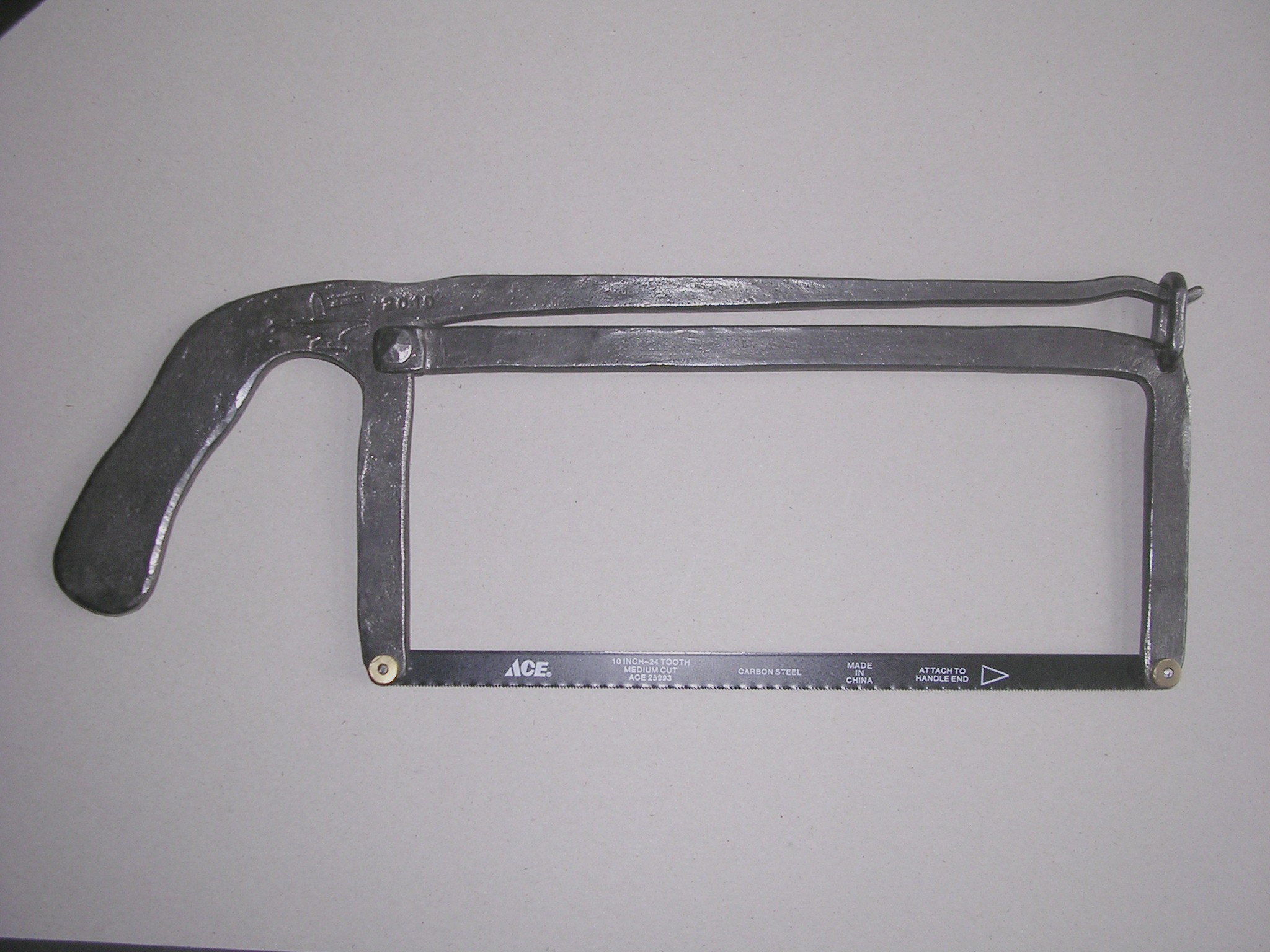 forged hacksaw frame