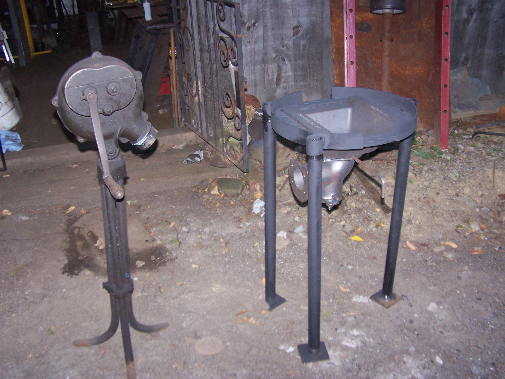 new portable coal forge