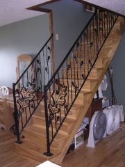 oak leaf railing