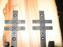 Cross Of Loraine Gun Rack Hooks