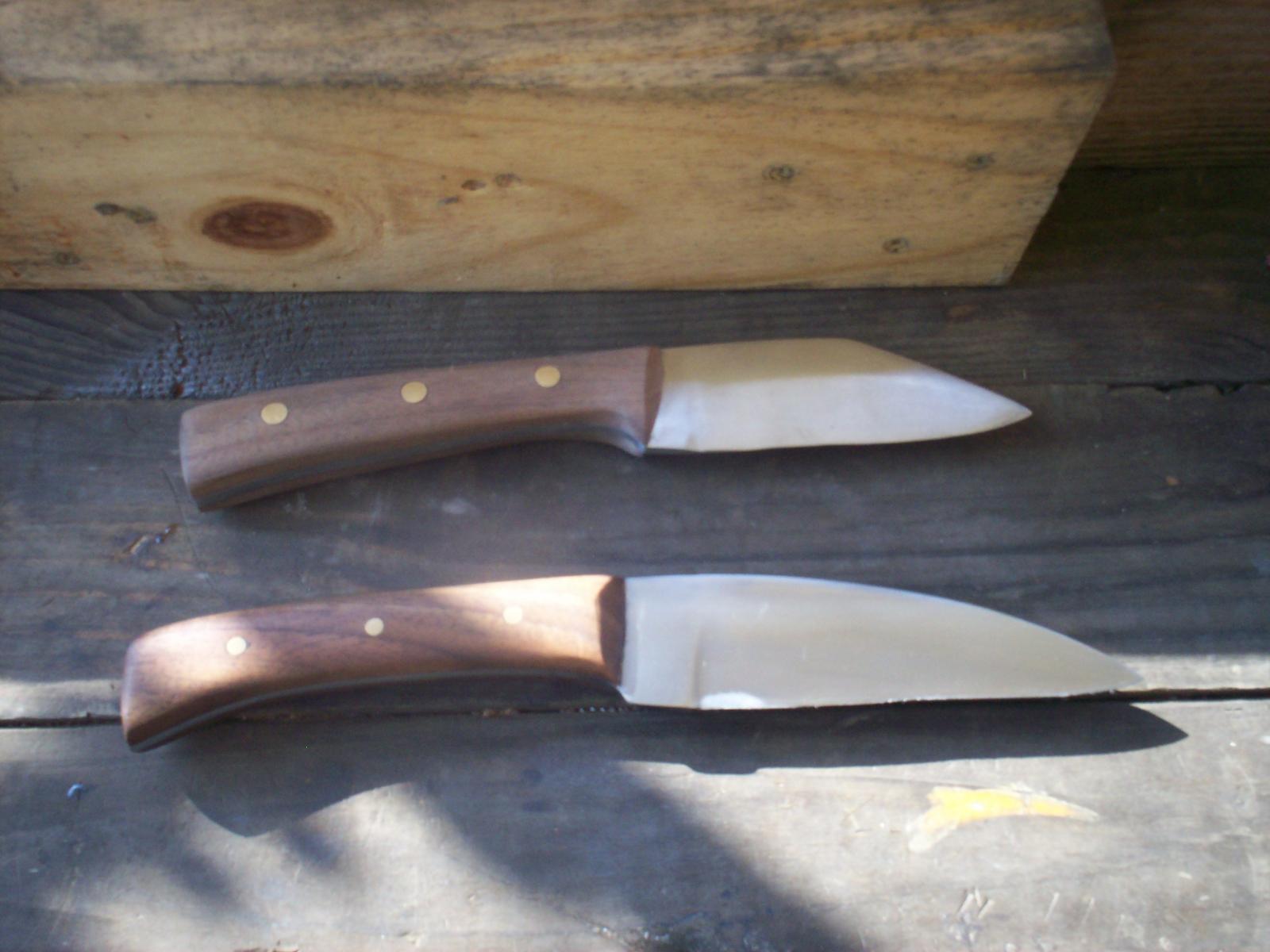 Hand seax-ish knives