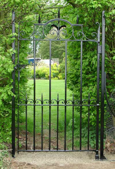 traditional garden gate