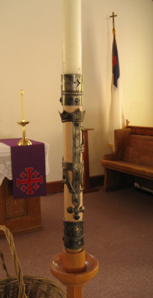 Paschal Candle Symbol -- New and Improved