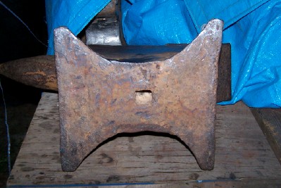old anvil- bottom