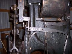 power hammer brake linkage