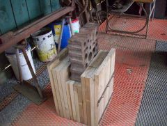 Swage block stand