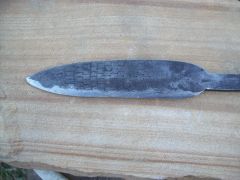 Horse Shoe Rasp Kinife I made