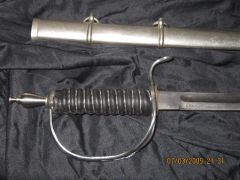 The rehandled 1902 pattern U.S.Army Officers Dress Sabre
