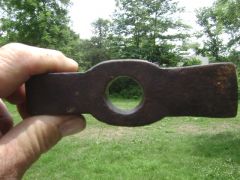 Hand forged hammer.