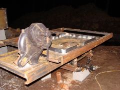 blower/forge on trailer