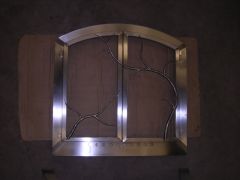 fireplace door assembly