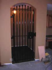 Gate installed