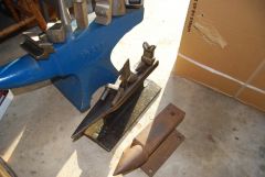 Big Anvil and 2 Railroad Anvils