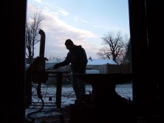 COLD evening forging