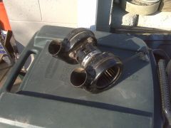Dual fan blower
