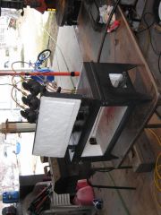 New Homemade Gas 3 Burner Forge