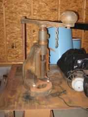 old fly press