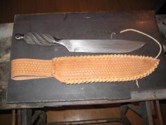 14.5 inch Knife with sheath