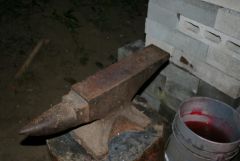 My Anvil I Am Barrowing