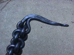 platted handle for wire brush