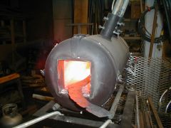 My gas forge
