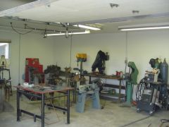 Inside the new shop