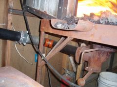 Blower and forge