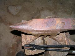 anvil vs-175 flat surface with one rounded side