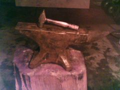 old unknown anvil
