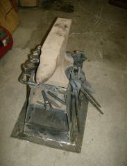 anvil with stand