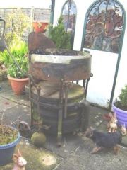 Old Portable Forge