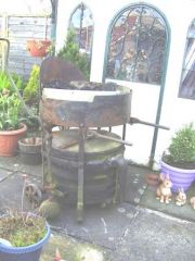 Old Portable Forge