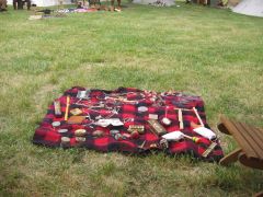 Trade Blanket and Trinkets