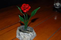 Rose Sculpture