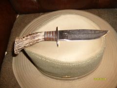 knife ,  made from a snapper mower blade