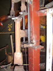 Bam Bams ram and guide assembly