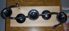 S Hook Triple Candle holder