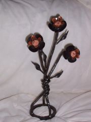Flower with Copper