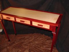 Bloodwood table