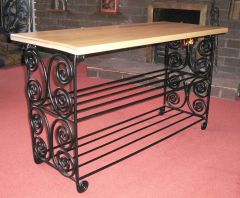 butterfly shoe rack/hall table
