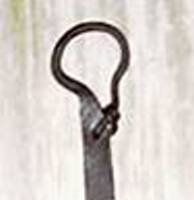Detail of fork handle