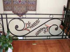 Hand Rail with Scroll