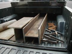 1205 pounds of iron